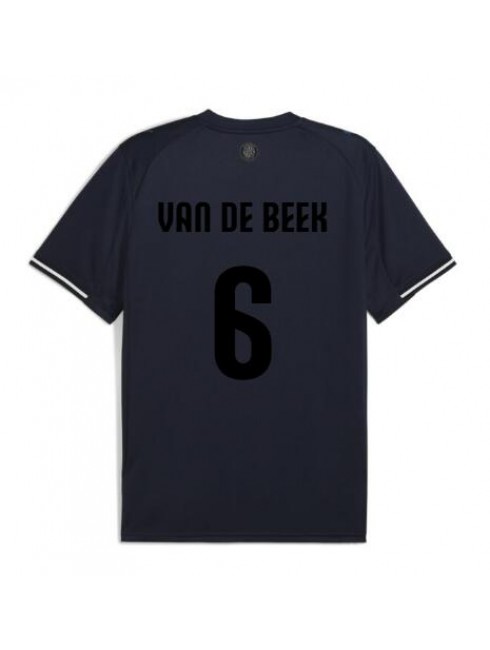 Girona Donny van de Beek #6 Rezervni Dres 2025-26 Kratak Rukavima Girona Donny van de Beek #6 Rezervni Dres 2025-26 Kratak Rukavima